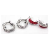 (AB) Judith Ripka & Nolan Miiller Earrings