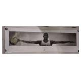 (J) Michael Jordan sealed poster 75x24 you will