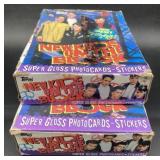 (J) New kids on the block wax boxes collector