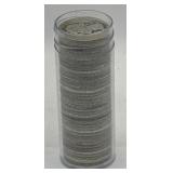 (KK) 40 Silver Washington Quarter Dollar Coins
