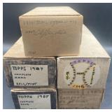 (Y) Baseball assorted collectible sets not