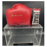 (J) Muhammad Ali signed everlast boxing glove and