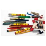 (S) Vintage ink pens and pencils, Nibs & Lead