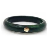 (ZA) Bakelite Girll Scouts bangle bracelet