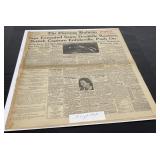 (D) Casey Stengel Photo 1943 Evening Bulletin