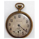 (JK) Arlington Open Face Pocket Watch