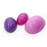 (HI) Three Star Sapphire Gemstones