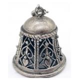 (HI) Sterling Silver Bell Charm