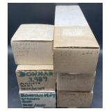 (Y) Baseball Assorted collectible cards 6 boxes