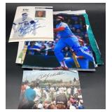 (QR) Baseball signed photos Pappas Williams and