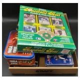 (D) Sports assorted collectable cards and more