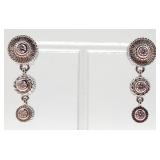 (AB) Judith Ripka Statement Earrings