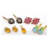 (AB) Joan Rivers Brand Earrings & Pendant