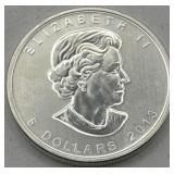(KK) Silver 1 oz Canada Maple Leaf Coin