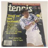 (I) Autograph Signature Michael Chang Tennis