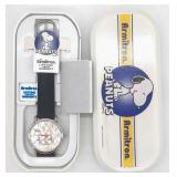 (E) Vtg Armitron Peanuts Snoopy Watch W Box