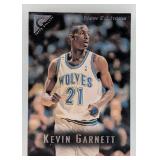 1995-96 Topps Gallery Kevin Garnett RC #41