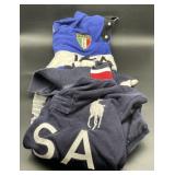 (DD) USA and Italy Ralph Lauren Polo shirts med