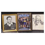 (D) Ray Meyer,Mike krzyzewski 8x10 autograph