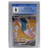 (JT) Graded Pokémon Charizard 2020 V Black Star