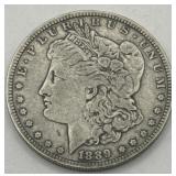(JJ) Silver 1889 o Morgan Dollar