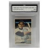 (R) Graded 1969 Dick MCauliffe MLB Photostamps