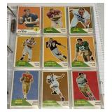 (KC) 32 ** 1960 Fleer Football Rookies, Stars,