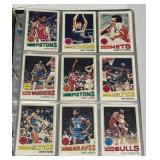 (KC) 74 ** 1977 Topps Basketball Rookies, Stars,