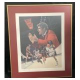 (D) Bobby knight signed limited print 427/1000