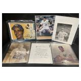 (D) Baseball signed 8x10 photos 12 total not