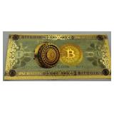 (KC) 2024 Gold Bit Coin Bill