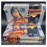 (J) The Return of Superman 1993 sealed wax boxes