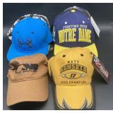 (R) Vintage collectors hats 9 total