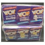 (J) WCW wrestling sealed packs collector cards