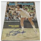 (II) Autograph Signature Jimmy Connors Tennis