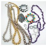 (KC) Fashion Jewelry, earrings, necklace, bracelet