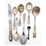 (E) Collection of Vintage Spoons, Gerber & more