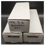 (D) Donruss baseball assorted collectable cards 3