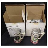 (D) Ty Cobb, Louis Gehrig Tankards