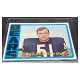 (DY) Dick Butkus Topps 1972 football collector