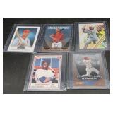 (N) Griffey jr,Pujols, collectible cards and