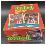 (Y) Topps Football 1988 wax box 36 packs
