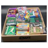 (J) Baseball and football assorted wax packs