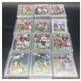 (J) 42 football signed collector cards not