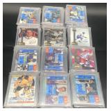 (J) 27 hockey signed collector cards not