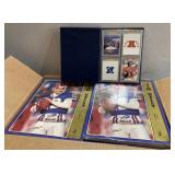 (J) 1992-93 intimidator bio sheets NFL football