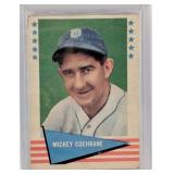 1961 Fleer Baseball Greats Mickey Cochrane Card