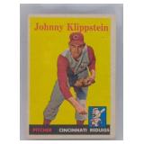 1957 Topps Johnny Klippstein Card #242