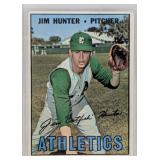 1967 Topps Jim Hunter Baseball Card #369