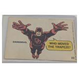 1967 Marvel Super Heroes Daredevil Sticker Card